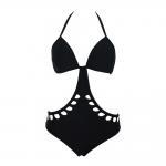 Sexy Black Bandeau Bikini