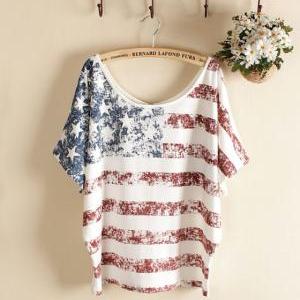 White Vintage Old American..