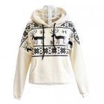 Deer Hooded Sweatershirt For Women 