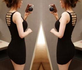 Halter Sexy Slim Vest Dress