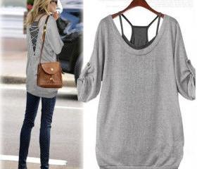 Leisure Personality Charming Halter Shirt