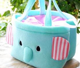 Cute Elephant Bag Lunch Box